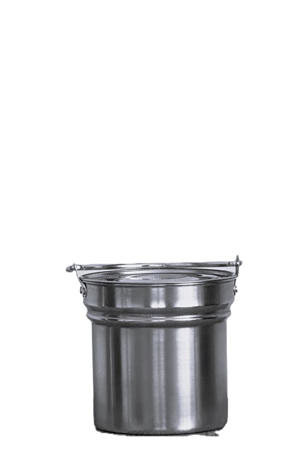 Chrome Yogurt Storage and Grooming Container with Lid Copper Helmet Hedgehog 2.5 Liters