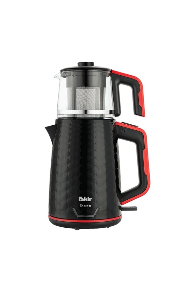 Tastea Çay Makinesi Black - Red - 1