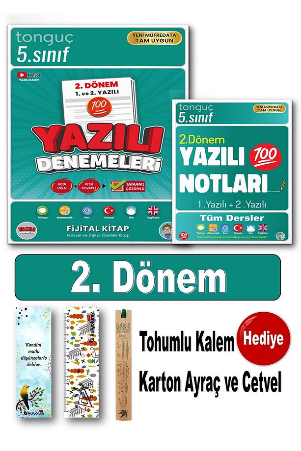 5. Sınıf 2. Dönem 1 Ve 2. Yazılı Notları Ve Denemeleri - 1