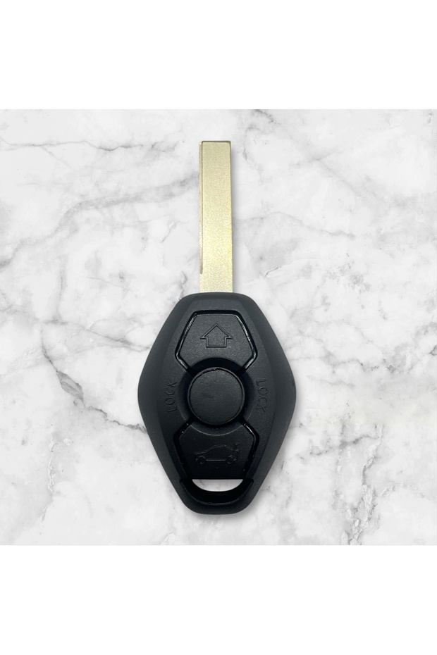 Bmw X5 X3 E90 E60 E53 E36 E38 غطاء لجهاز التحكم عن بعد بثلاثة أزرار - 1