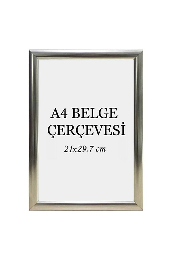 A4 ÇERÇEVE - A4 Çerçeve - Diploma Çerçevesi - Belge Ruhsat Serfitika Çerçevesi - 21x30 Çerçeve - 1