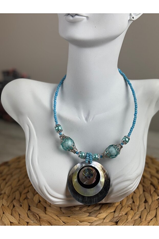 Sedef taşı kolye - 2