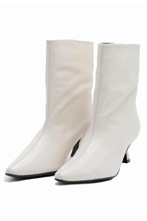 Leder Stiefelette - 5