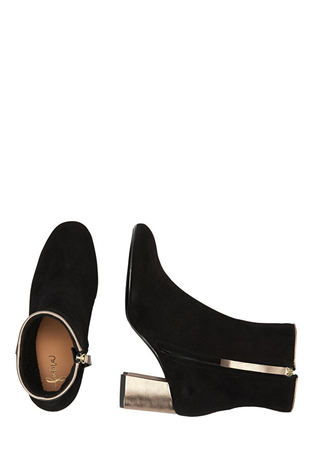 Verloursleder Stiefelette - 4