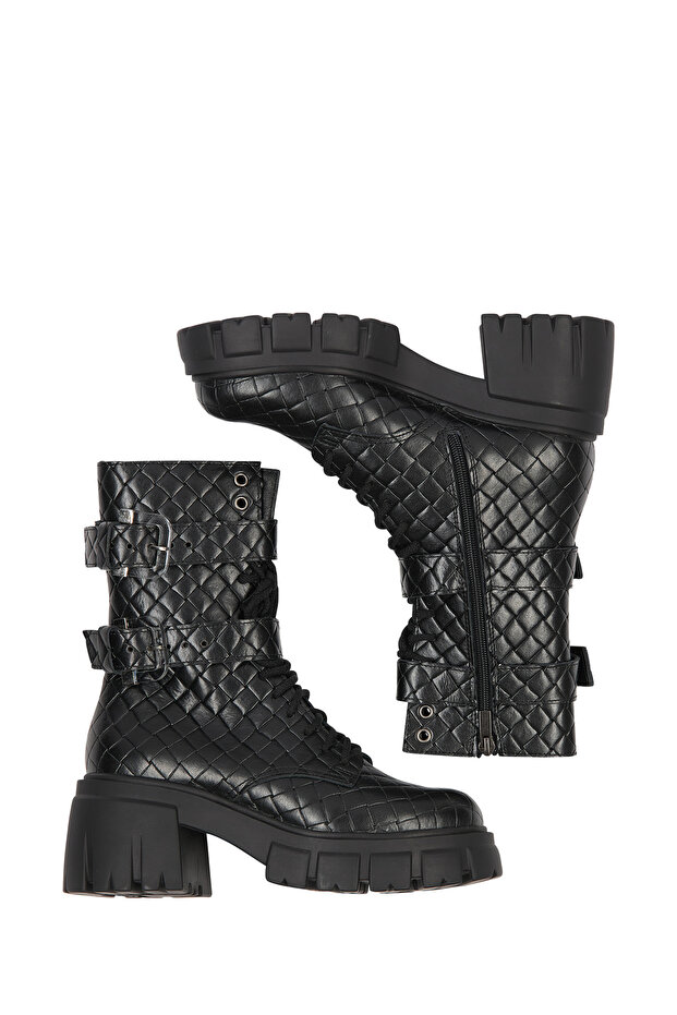 Leder Boots - 4