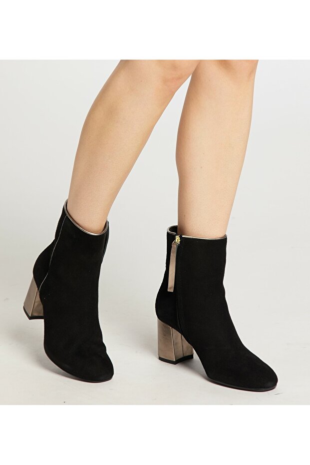 Verloursleder Stiefelette - 1