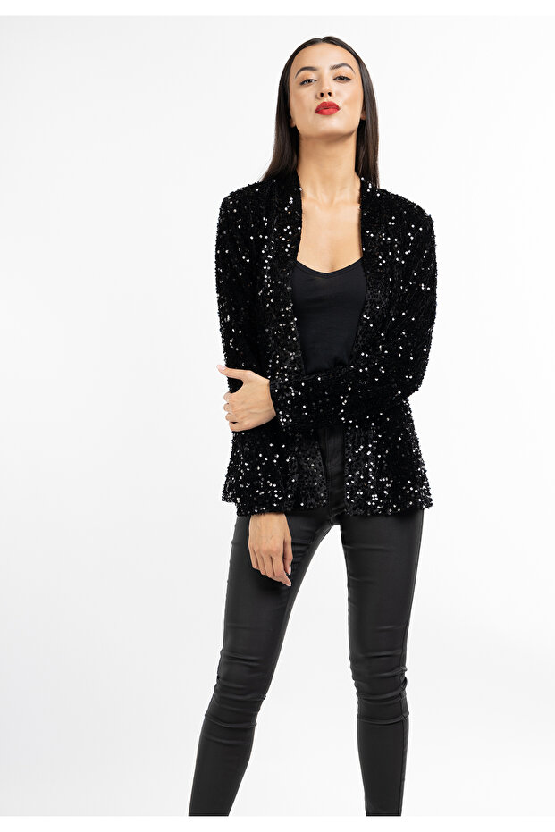 Pailletten Blazer - 3
