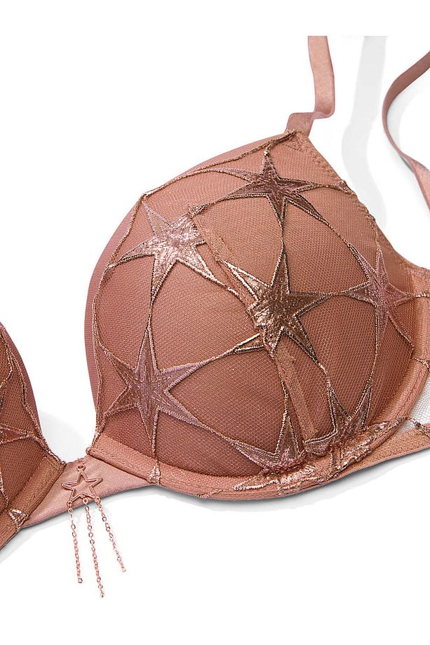 Stardust İşlemeli Push-Up Sütyen - 4