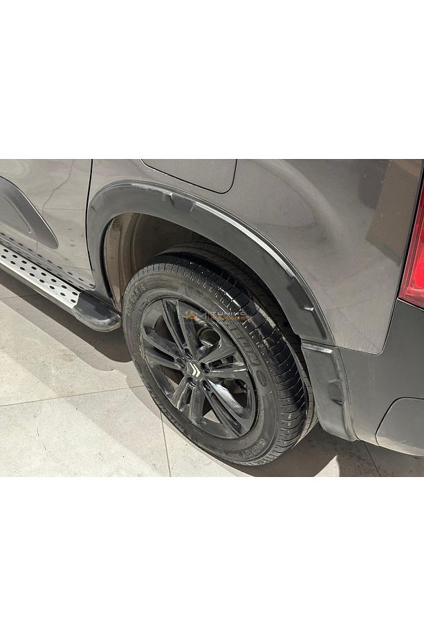 Rifter Berlingo Combo Doblo Dodik Seti Çamurluk Kaplama Mat Siyah - 3