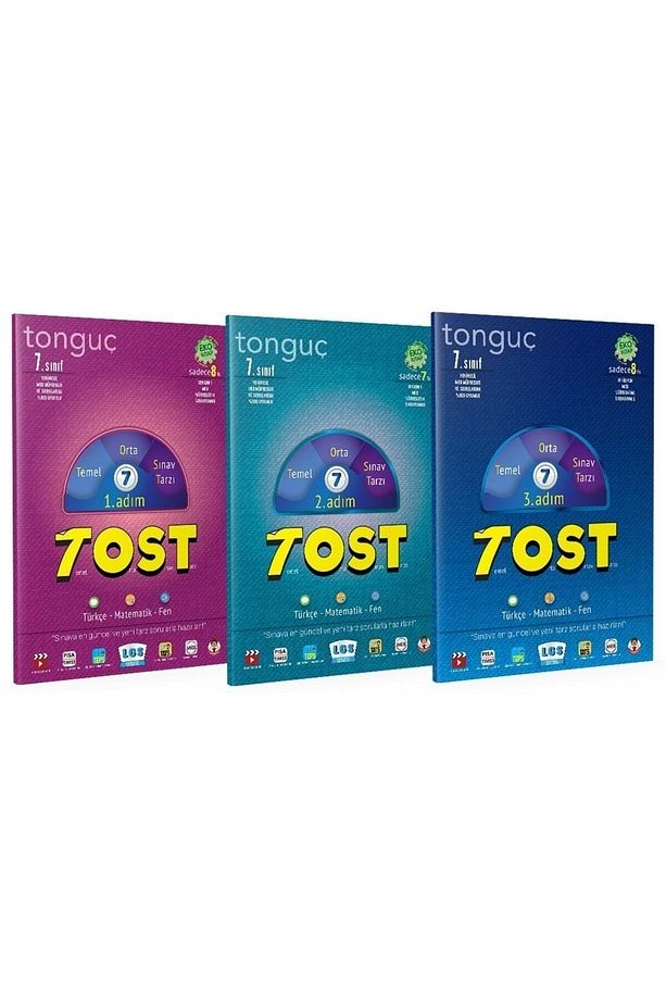 7.sınıf Tost 1 | 2 | 3 Adım Seti - 1