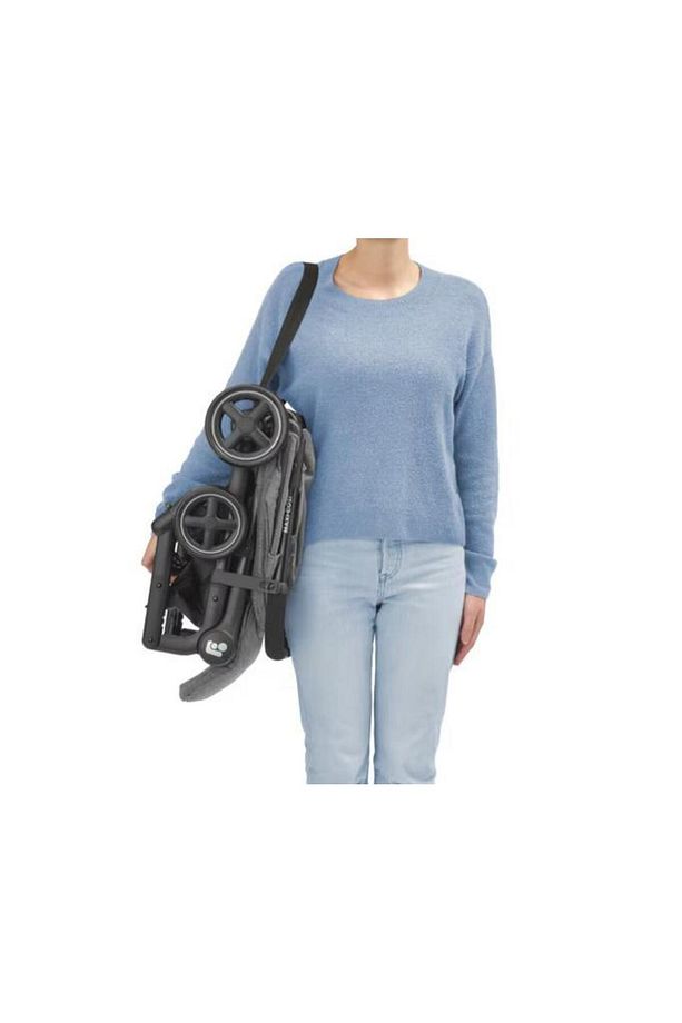 Maxi-cosi Lara2-cabriofix I-size Tek Elle Katlanabilen Kompakt Seyahat Sistem Bebek Arabası Grey - 5