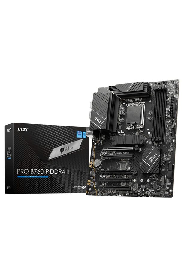 Mb Pro B760-p Ddr4 Ii Soket 1700 Ddr4 5333(OC) Pci-e ,m.2 Usb3.2 Hdmi,dp 1x 2.5g Lan Atx - 1