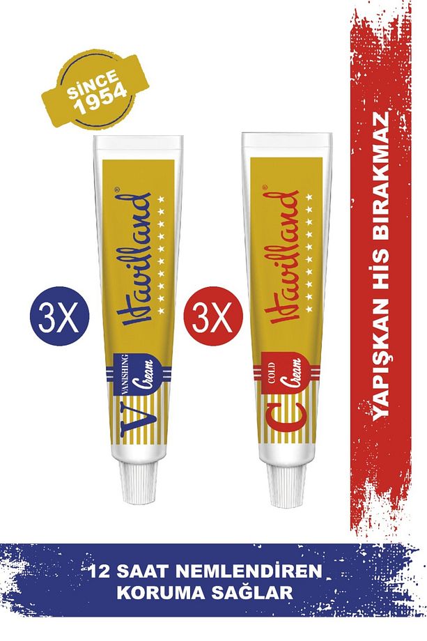 Hassas Ve Kuru Ciltere Özel Krem 40 ml Yağlı X 3 Adet , Yağlı Ciltlere Özel Yağsız X 3 Adet - 1