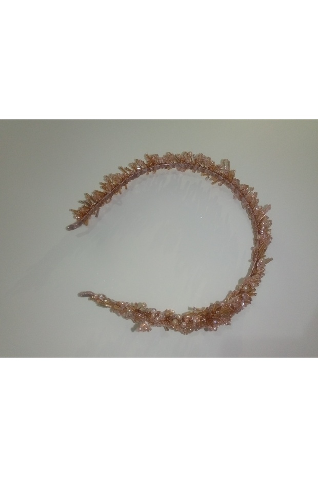 ÇİÇEKLİ   TEK TASARIM TAÇ - 5