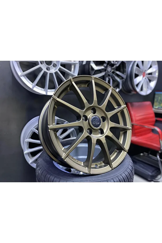 17" 5X114.3 MSW JANT TAKIMI MAT BRONZ "JANTUP" (4 ADET) - 1