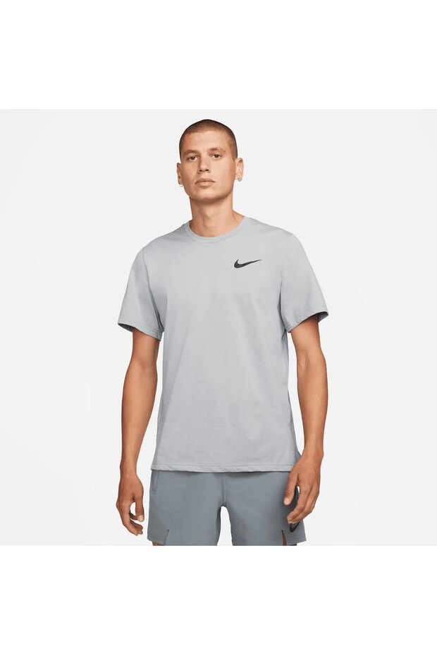 تي شيرت Pro Dri-FIT Proc Burnout Top 3.0 للرجال باللون الرمادي