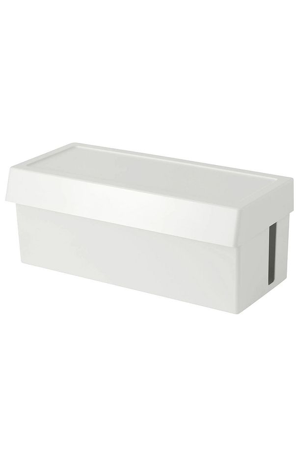 Masa Üstü Kablo Düzenleyici Kutu Şarj Priz Kutusu 32x14x12cm SC013 - 7
