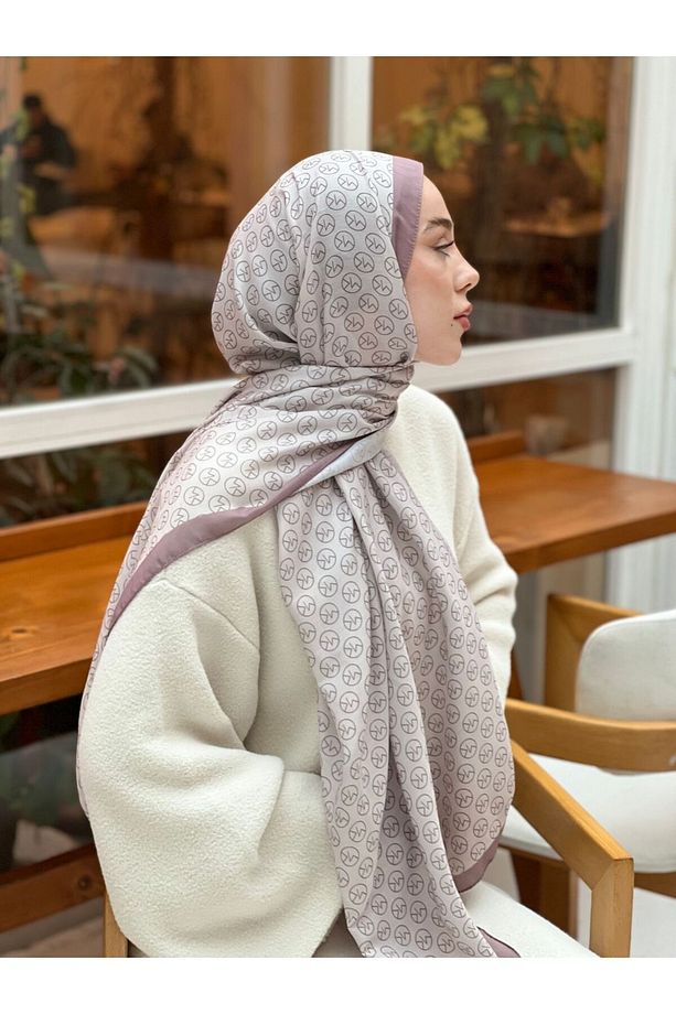 Mk desen Pamuk Şal - 1