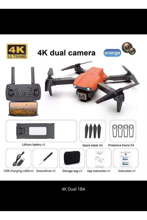 Engel Sensörlü Fpv Android Ios Uyumlu Katlanabilir Taşıma Çantalı Kameralı Drone (2 Bataryalı Set) - 4