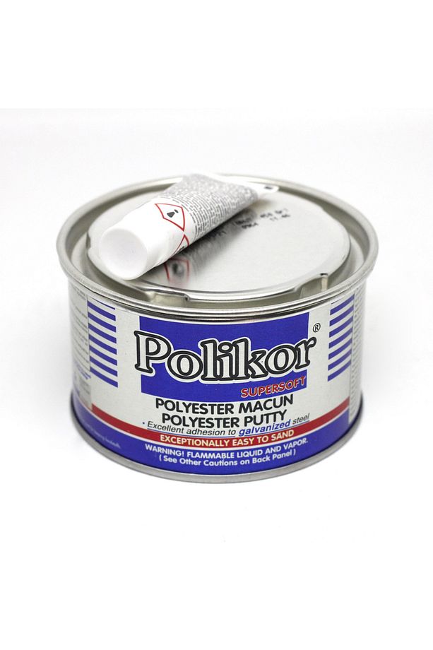 Süpersoft Polyester Macun-Çelik Macun Oto Kaporta Macunu 415gr - 1