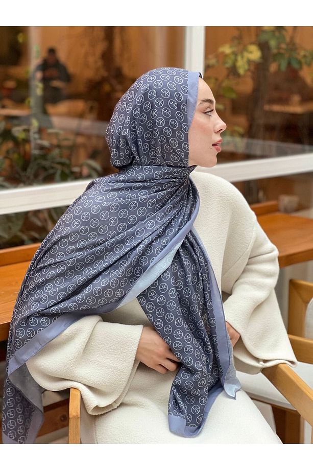 Mk desen Pamuk Şal - 3