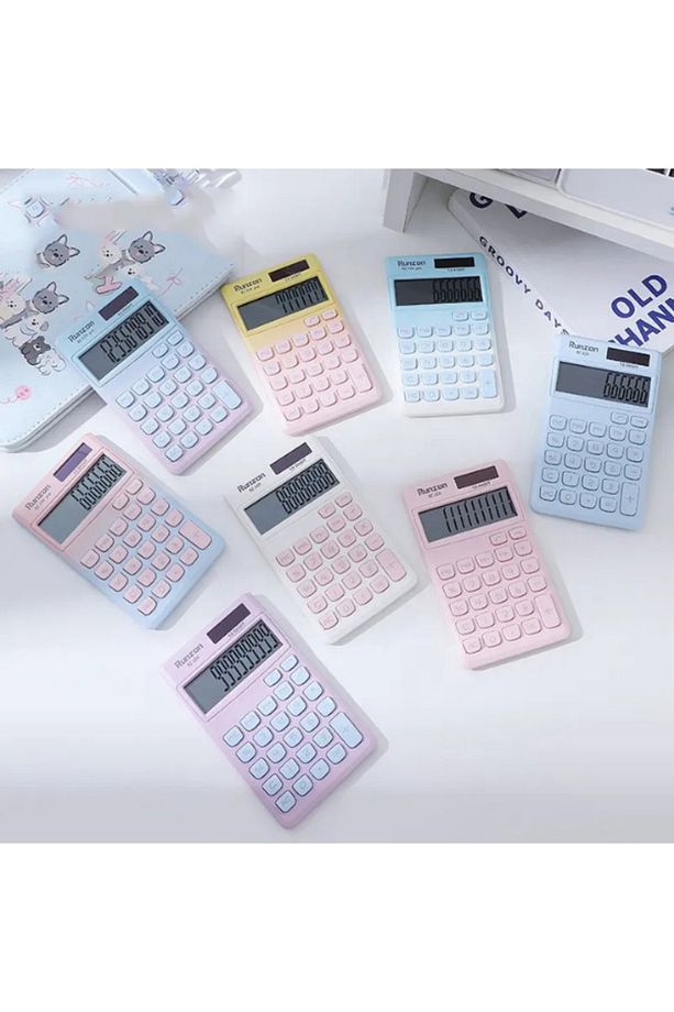 Mini 12 Basamaklı, LCD Ekran, Cep Hesap Makinesi, Sevimli,Estetik "320" - 3