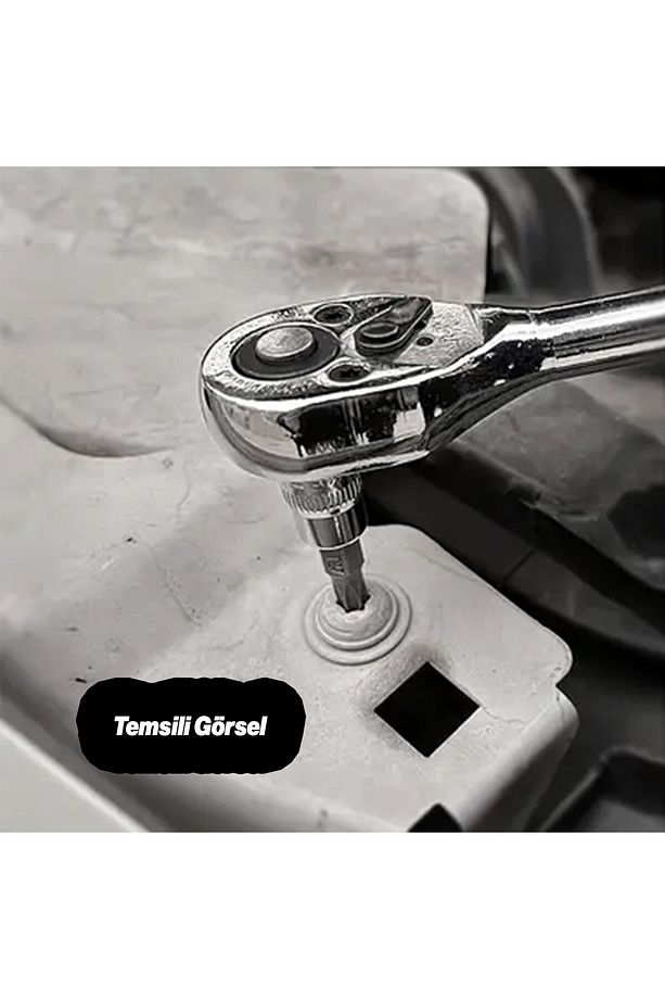 Bits Uç Mıknatıslı Torx T30 100 mm 10'lu Set Kutulu Manyetik 1/4" Matkap Ucu Tork 10 cm Uzunluk - 5