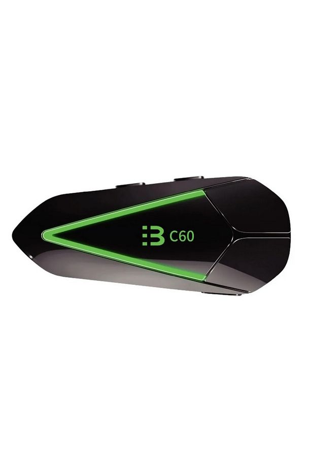 MOTORSİKLET BLUETOOTH 5.3 KULAKLIK RGB LED IŞIKLI İNTERCOM ÇİFT TELEFONA BAĞLANABİLEN İNTERKOM - 2