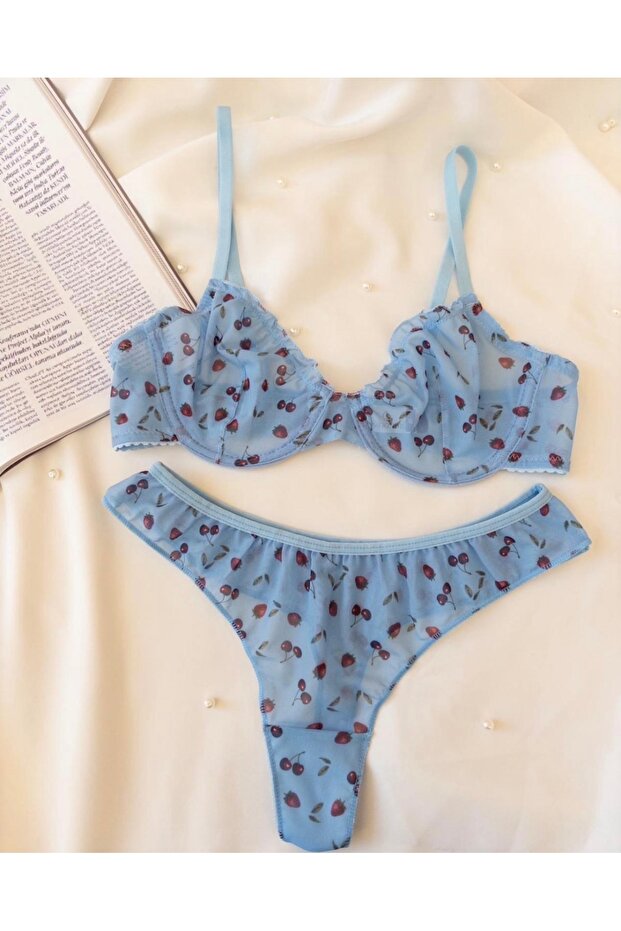 بدلة صدرية بنمط الكرز من Underwire - 3