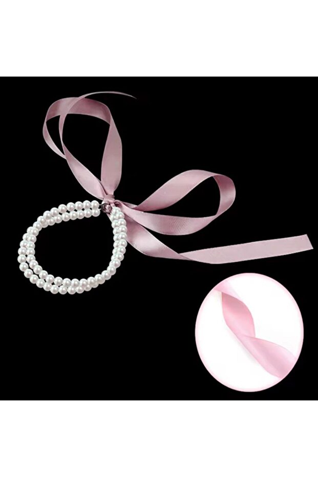 Elegant Pearl Satin Anklet - Complete Your Elegance