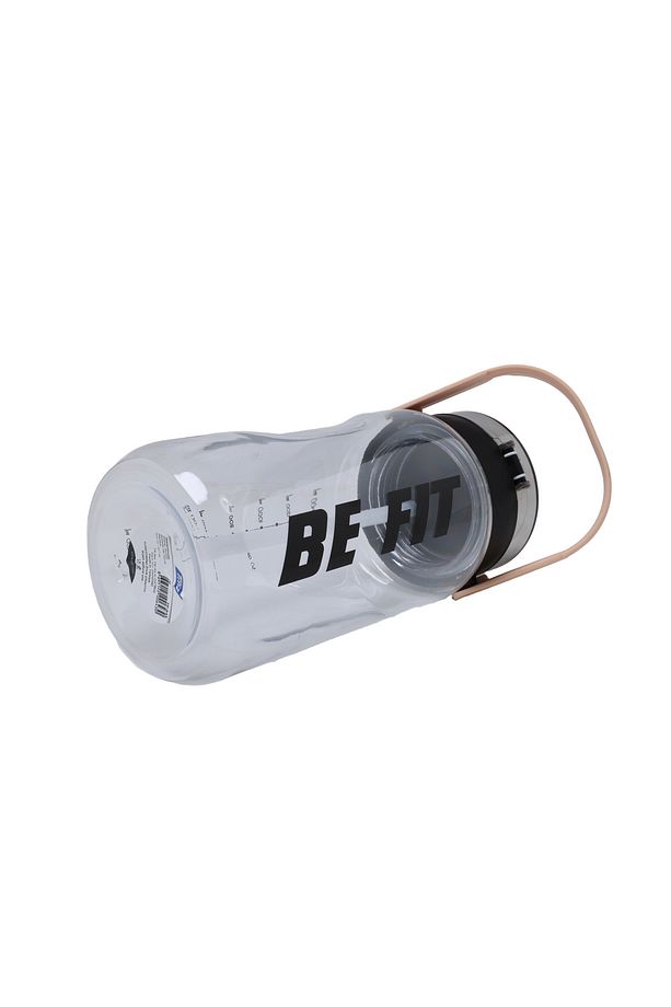 Quıckprep Be Fıt Bej 1.5l Pipetli Suluk - Sızdırmaz, Taşıma Saplı, Şeffaf Spor Matara - 8