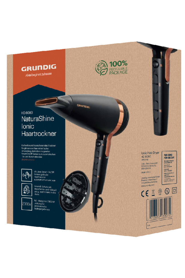 Hd 8080 2300w Ac Motor Difüzör Başlıklı Saç Kurutma Makinesi - 6