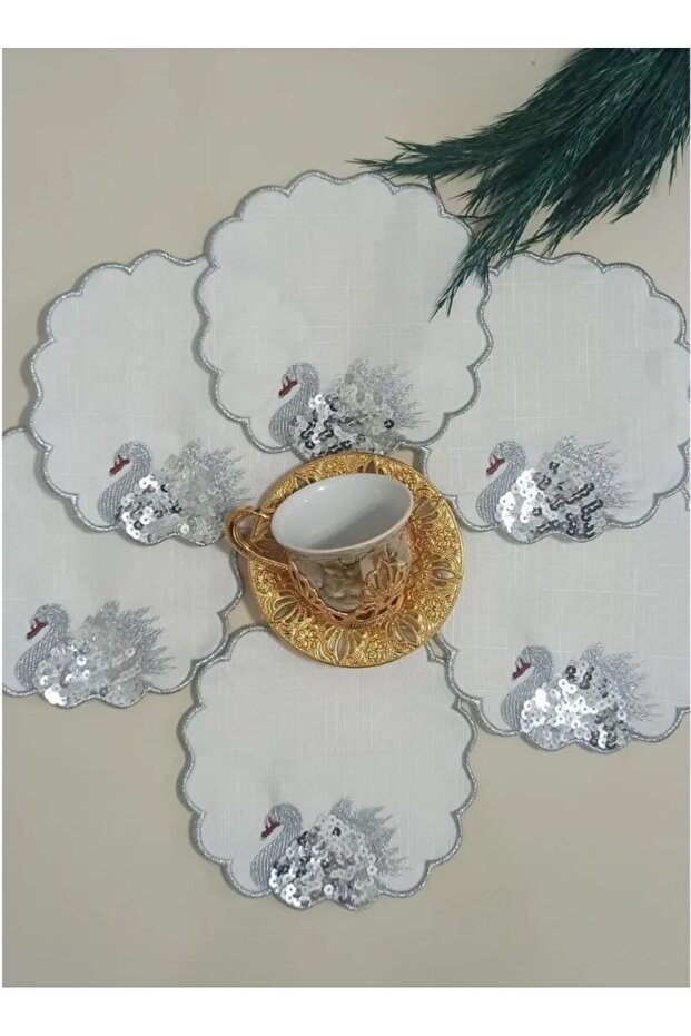 Presentation Napkin, Cocktail Napkin, Coffee Service Napkin, Coaster 6-Piece Presentation Napkin