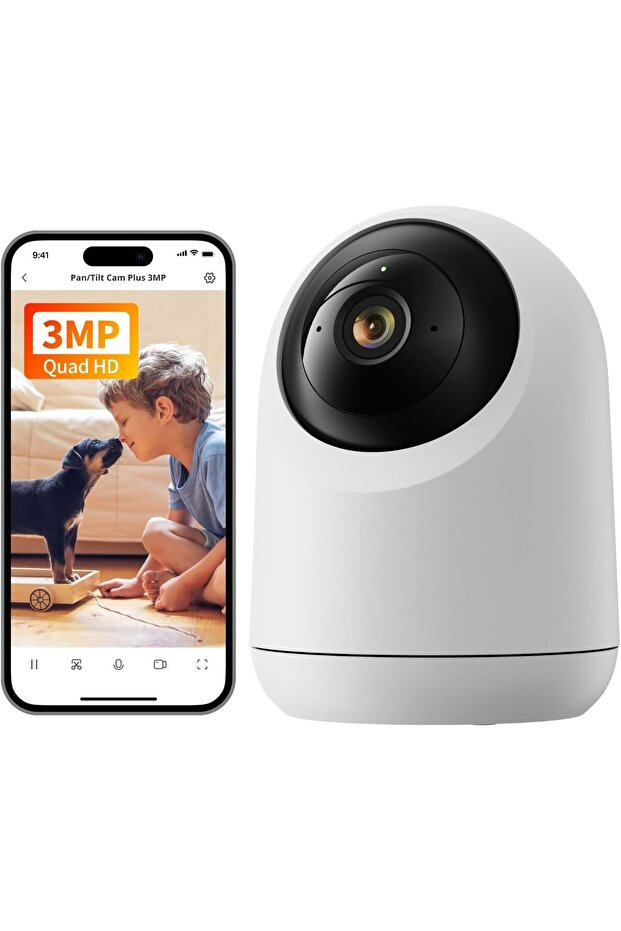 Baby Monitor with Camera, Audio Two-Way Talk, Pan/Tilt Cam 2K Ultra HD for Home Security