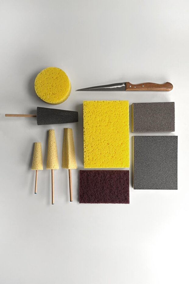 Sünger Rötuş Seti 10 Parça - 1