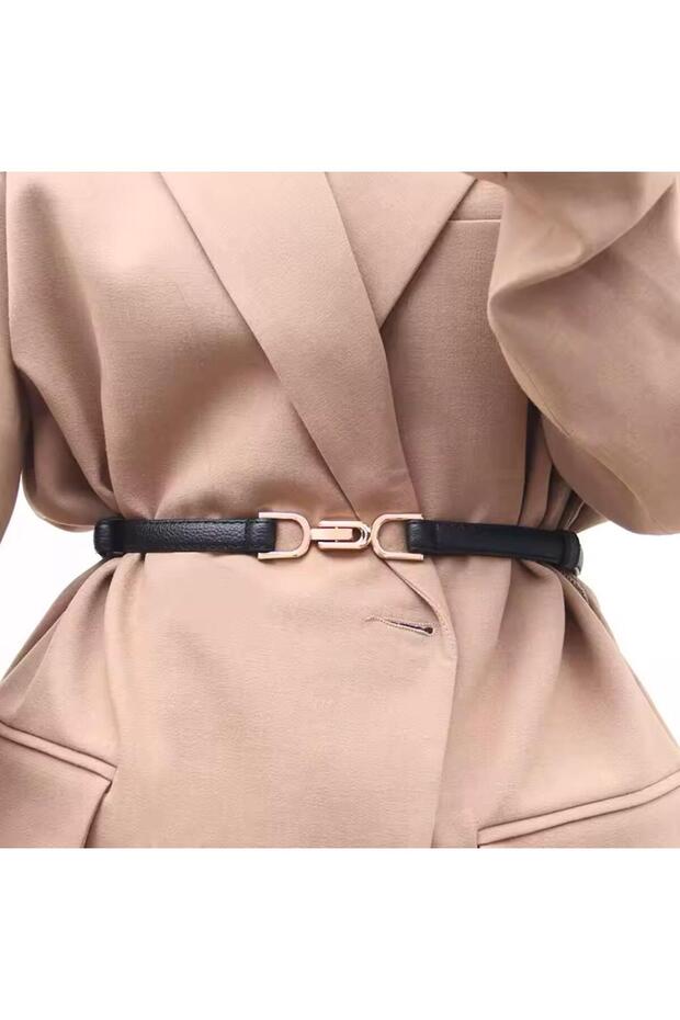 Mechanizmus Állítható méret Női Öv Nadrág Öv Ruha Öv Ing Öv Kabát Öv - 2