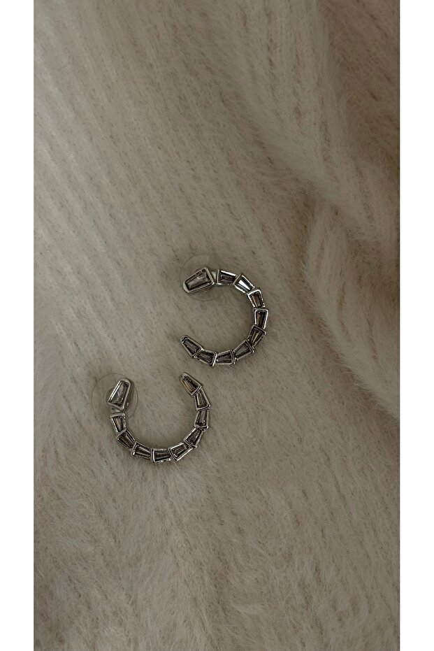 Çelik Blgari Baget Küpe - 2