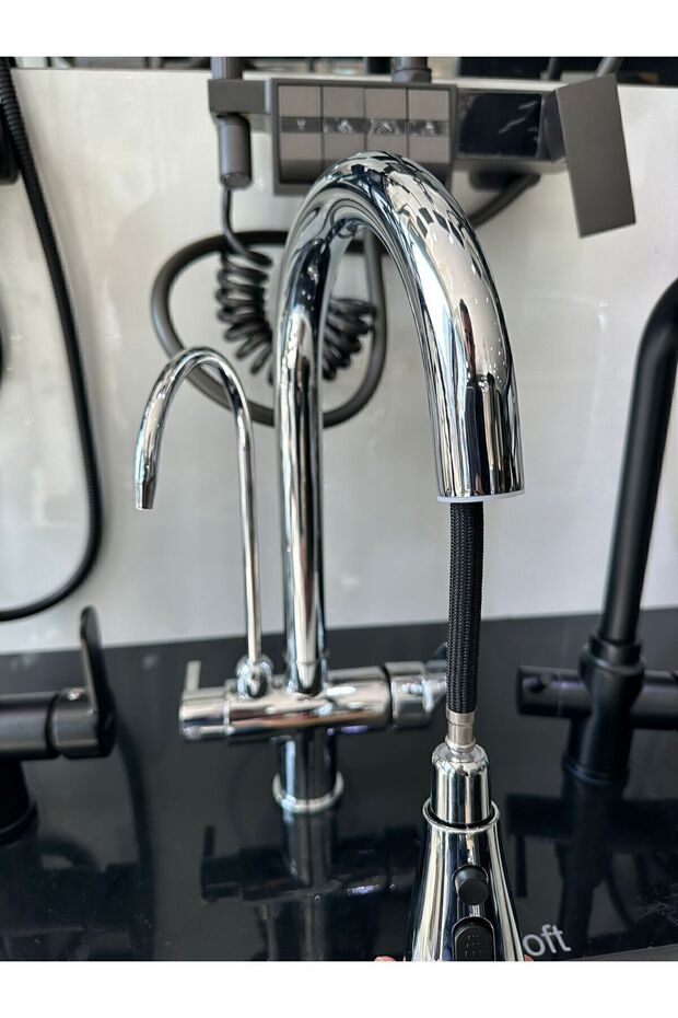 Arıtmalı Spiralli Pull-out Mutfak Bataryası - 6