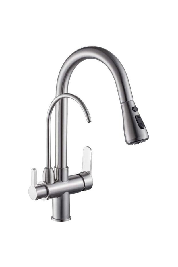 Arıtmalı Spiralli Pull-out Mutfak Bataryası - 1