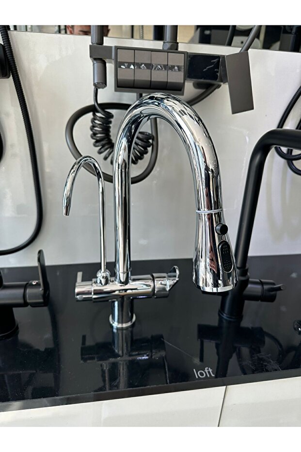 Arıtmalı Spiralli Pull-out Mutfak Bataryası - 5