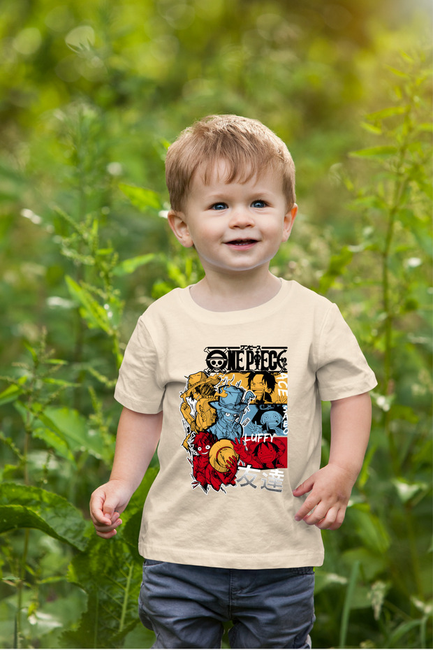 Anime Printed Children's Oversize T-Shirt