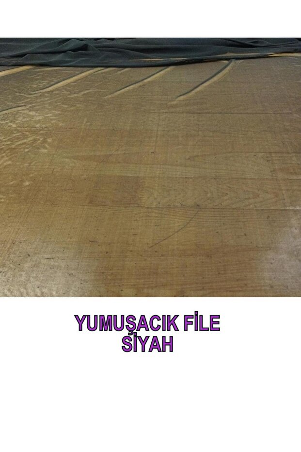 Siyah Esnek Yumuşak File En: 140 - 3