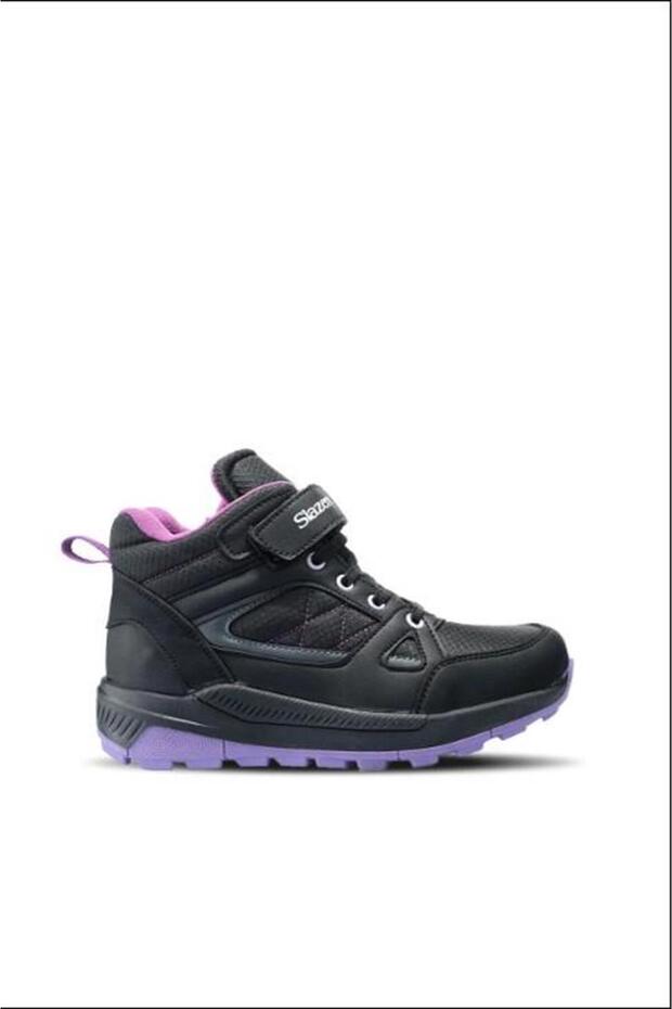 Kesha Girl's Boots Black / Purple