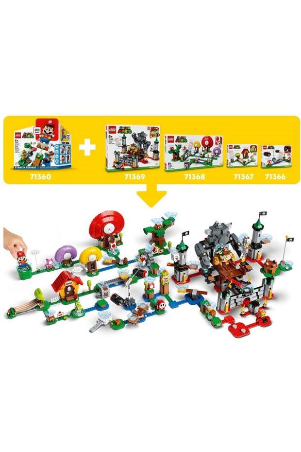 Super Mario Whomp’un Lav Macerası Ek Macera Seti 71364 - 7