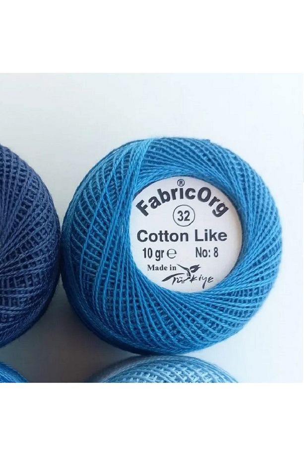 Cotton Like Etamin-kanaviçe Iplik (10 GR-NO8 İP) - TEK YUMAK - 32 Numaralı Renk - 2