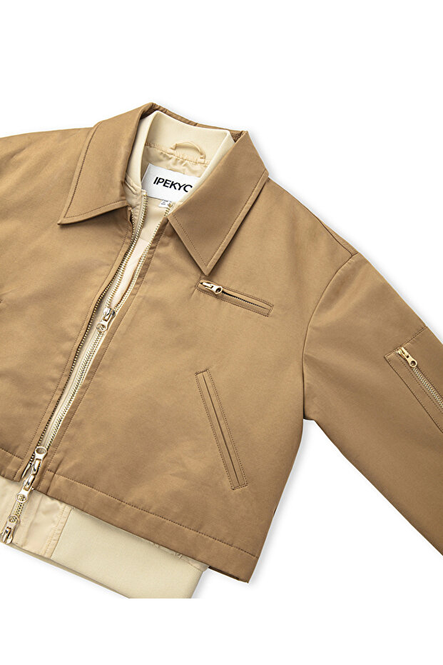 Çift parça görünüm mont - 4