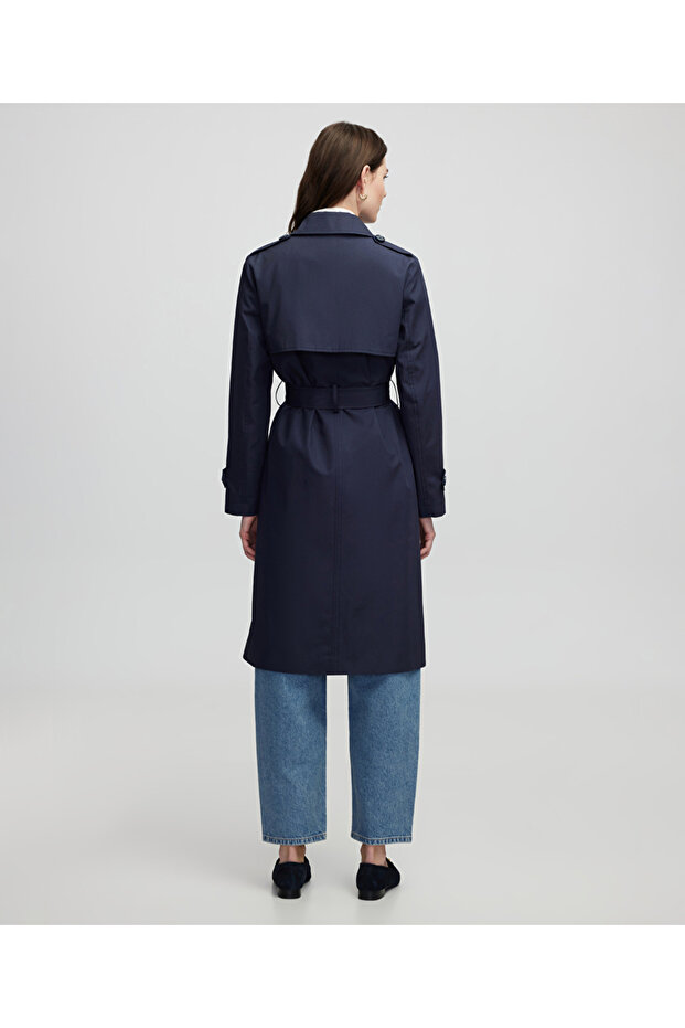 Kuşaklı trençkot - 6