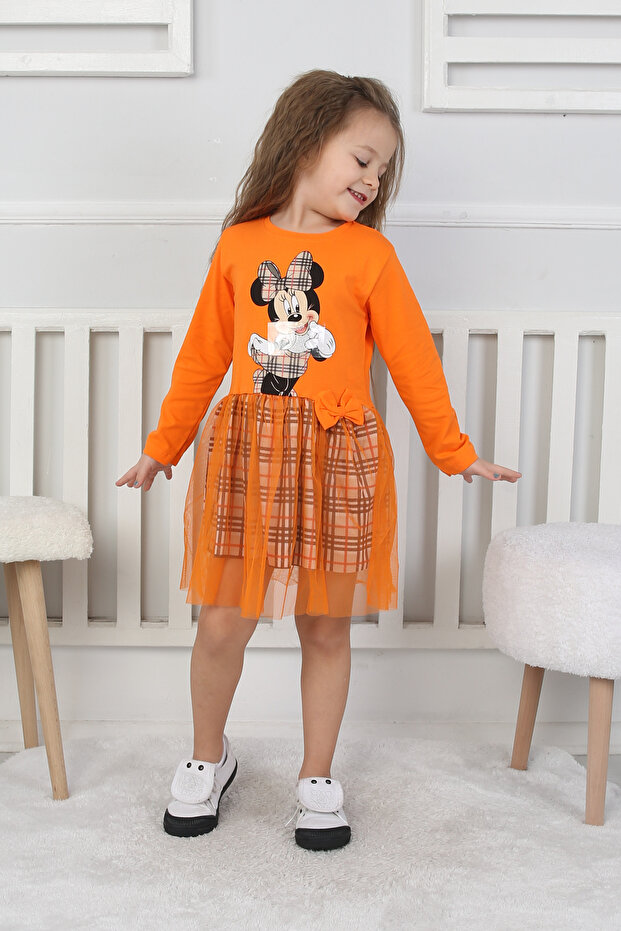 Kız Çocuk Elbise Tüllü - 6