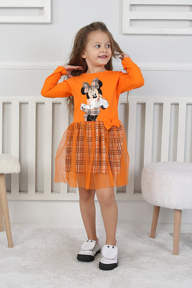 Kız Çocuk Elbise Tüllü - 3