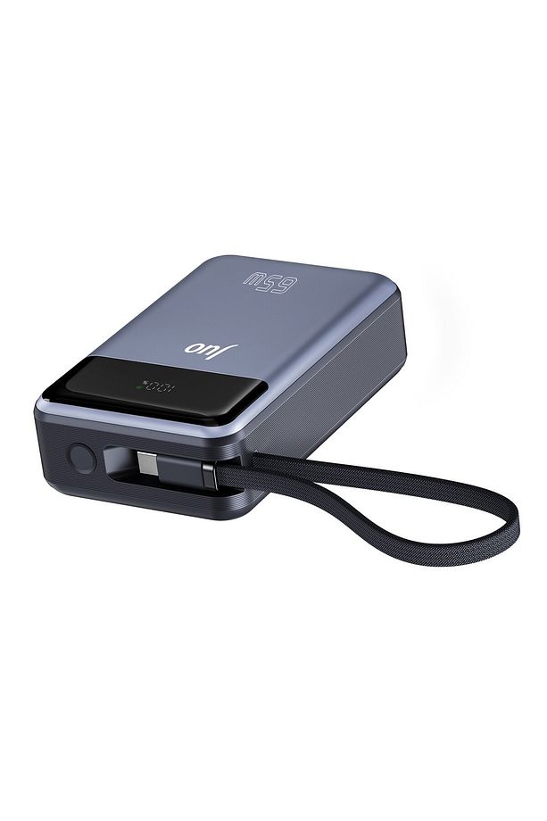 20000 Mah 65w Led Ekranlı Usb-a Type-c Kablolu Taşınabilir Hızlı Şarj Cihazı Powerbank - 3